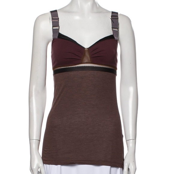 VPL Burgundy Tank XS/Petite - Picture 2 of 9